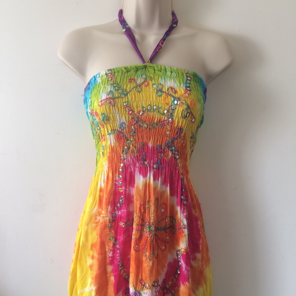 Colorfull summer dress